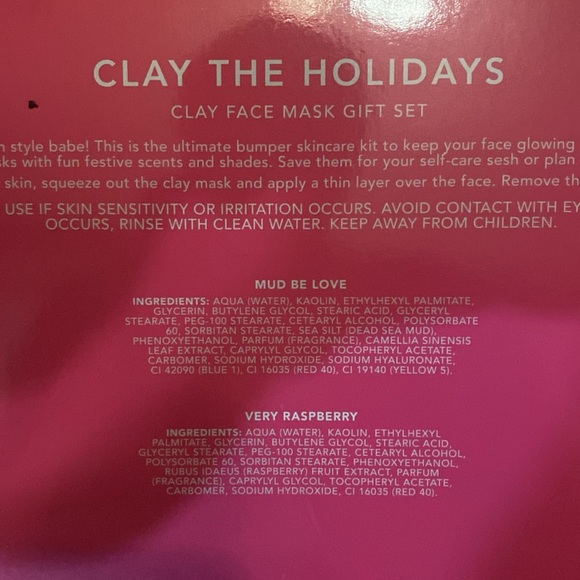 Clay face mask gift set - Picture 6 of 7
